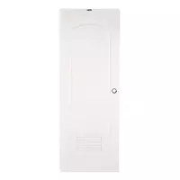 ประตูห้องน้ำ UPVC AZLE PZLS01เกล็ด 70X200WH