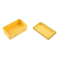 กล่องกันน้ำ 2x4" สีเหลือง SOKAWA