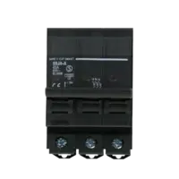 เบรกเกอร์ 45 แอมป์ MCB SAFE T CUT 3 Pole 10KA รุ่น US สีดำ
