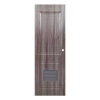 ประตูห้องน้ำ UPVC LT-01เกล็ด 70X200cm D-GY