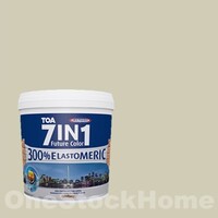 TOA V311 TOA 7IN1 สีน้ำปิดรอยร้าว ชนิดกึ่งเงา ภายนอก Bamboo White