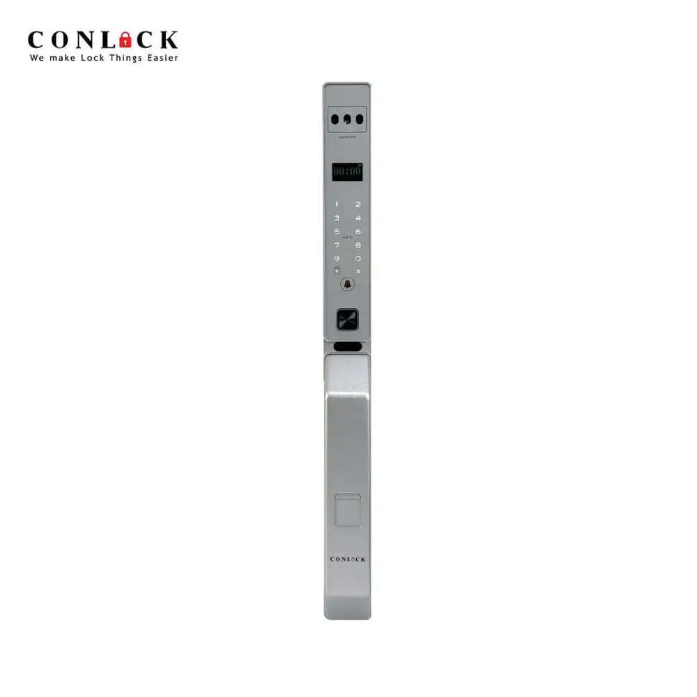 DIGITAL DOOR LOCK CONLOCK XERCON LINE SILVER-1
