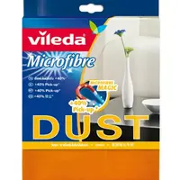 ผ้าไมโครไฟเบอร์เก็บฝุ่น VILEDA 17.5x25 ซม. สีส้ม