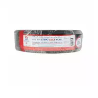 สายไฟ IEC01 THW 2.5x100 เมตร สีดำ