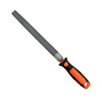 PUMPKIN file with handle, coarse ribbed belly, 8 inches