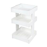 KITCHEN RACK PLASTIC3TIER 35.5x39.5x66.5