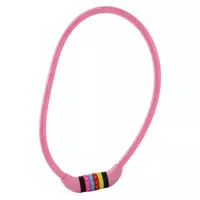 กุญแจจักรยาน GLOBAL 12 มม. X 0.8 ม. สีชมพู
