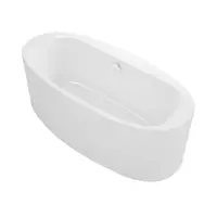 อ่างอาบน้ำอะคริลิคแบบตั้งลอยทรงรี รุ่น ซันสทรัค KOHLER K-20124X-0