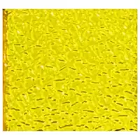 Poly Carbonate Embossed Sheet 1 side Yellow