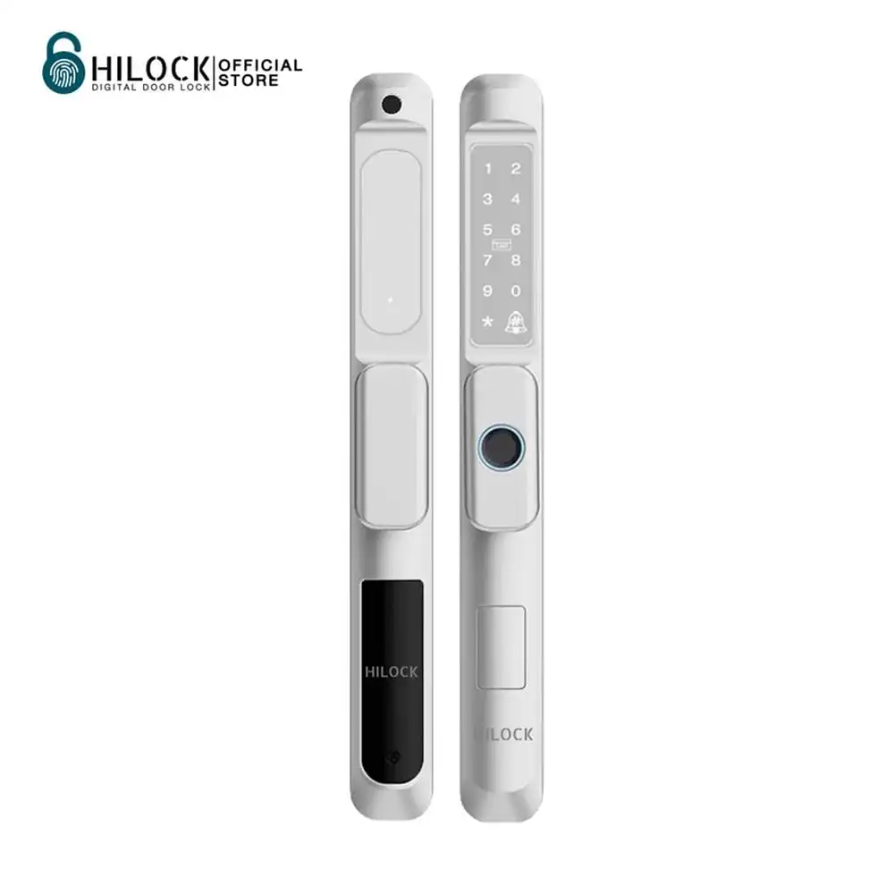 DIGITAL DOOR LOCK HILOCK HL-437S SILVER-1
