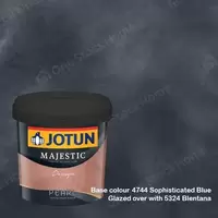 Jotun Majestic Design Pearl 4744 Sophisticated Blue + 5324 Blentana