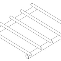 ที่รองของร้อนสแตนเลส KECH PANEL 19x18 ซม.