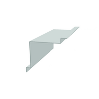 Inner Corner Flashing Type 2 Metal Sheet Colorbond Girth 457 mm. Oyster Matt AZ150