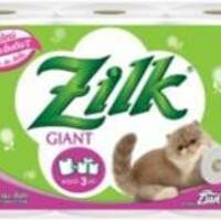 Toilet Tissue ZILK Giant 6 Roll/Pack