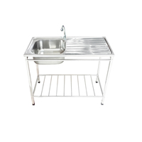 SINK STANDING 1B1D TNS STT 10050 SS