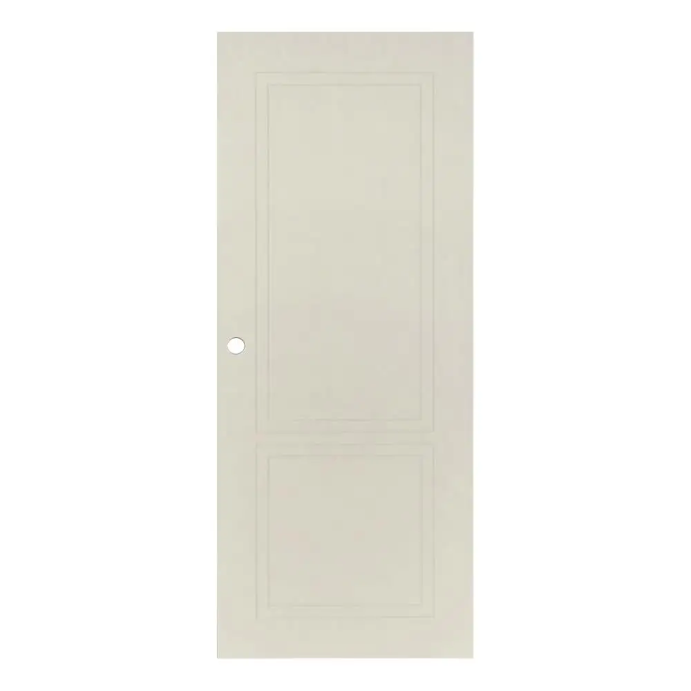ประตูภายนอก UPVC เจาะลูกบิด MODERNWOOD MWN025 80x200 ซม. สีเบจ-1