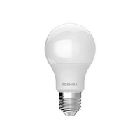 หลอดไฟ LED E27 9W วอร์มไวท์ ทรงลูกแพร์ TOSHIBA A60 G7