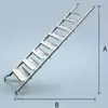 STG917 บันไดนั่งร้านกัลวาไนซ์ Stairs 1725x1829