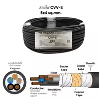CVV-S Cable 5x4 mm2 YAZAKI 100 m