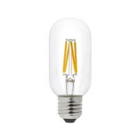 NAGAS FILAMENT E27 4W Warm White LED Bulb, Cylindrical Shape