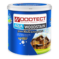 #AG-104 สีย้อมไม้ WOODTECT สีมะค่า ชนิดด้าน 1แกลลอน