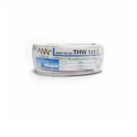 สายไฟ IEC01 THW 1x1.5 ตร.มม. สีขาว 30 เมตร NNN