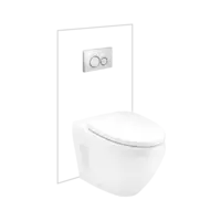 Wall Faced Toilet Nahm WC NAAN - SOFT CLOSE Seat
