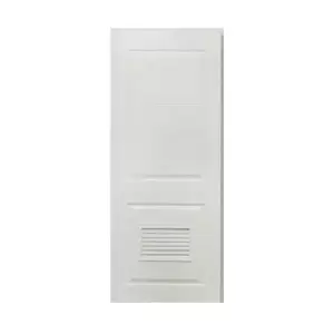 ประตู UPVC Unix ภายใน ขาว ช่องฟักเจาะเกล็ด UP-2 เกล็ด 1/4 70x200x3.5 ซม. เจาะ 8859344469347