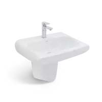 อ่างล้างหน้าขาครึ่งแบบแขวน Nahm SVH2710W400N01 รุ่นนูโว