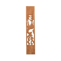 Teak Perforated Balusters (Deer)