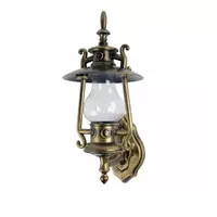 1 bulb outdoor wall lamp, model W21-GO, rust gold color, THE SUN