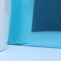 กระจกเคลือบสี Shine Aquamarine