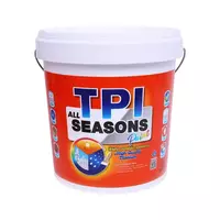 สีน้ำทาภายนอก TPI NANO ALL SEASON ชนิดกึ่งเงา สีขาวงาช้าง