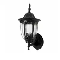 Outdoor wall lamp, aluminum, 1 bulb, model 2061, black, FINEXT