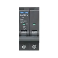 เมนเซอร์กิตเบรกเกอร์ 32 แอมป์ 2 โพล 1 เฟส PHILIPS LEAFSTYLE 10 KA