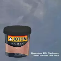 Jotun Majestic Design Pearl 4164 Blue Lagoon + 2834 Pesca