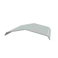 ครอบจั่วเมทัลชีทแบบที่ 3 G610 AZ150 สี In Light Grey บลูสโคปคัลเลอร์บอนด์
