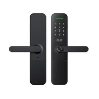 DIGITAL DOOR LOCK ELH ELH A300 BK BLACK