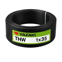 สายไฟ THW 35 ตร.มม. สีดำ YAZAKI