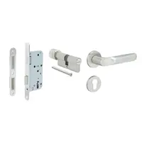 มือจับก้านโยกห้องน้ำ MORTISE HAFELE 489.11.138 สีสเตนเลส