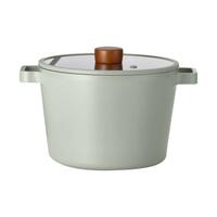 DEEP POT/ LID 22cm FIKA NEOFLAM M-GREEN