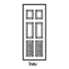 HDF Unix Extra P-06L 70x200x3.5 cm
