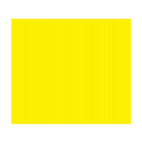 ฟิวเจอร์บอร์ด แผ่นพลาสติกลูกฟูก สีเหลือง