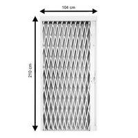 ประตุนิรภัยสำเร็จรูป S.D BRILLIANT 104x210CM