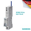 SIEMENS Breaker ซีเมนส์ เบรกเกอร์ RCBO 1P 6kA 10mA กันไฟดูด-ไฟรั่ว-ไฟเกิน-ไฟช็อต รุ่น 16A