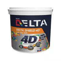สีทาภายนอก DELTA SHIELD 4D BASE C ชนิดกึ่งเงา