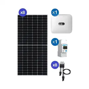 ชุดโซล่าเซลล์ออนกริด พร้อมติดตั้ง 5kW 1 เฟส Premium (1256887)