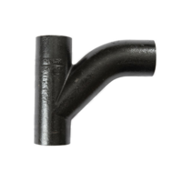 Single Combination Y and 1/8 Bend Hubless Type