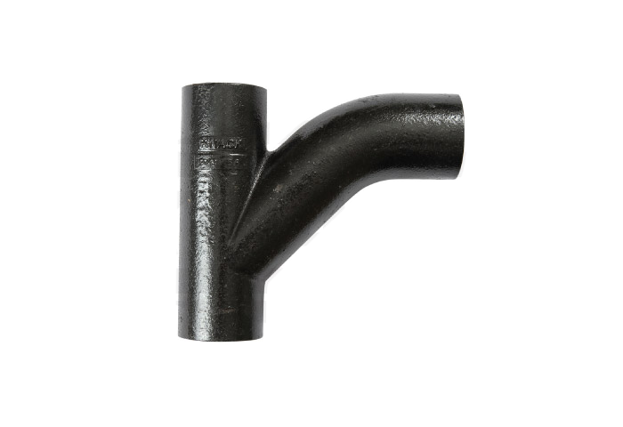 Single Combination Y and 1/8 Bend Hubless Type-1