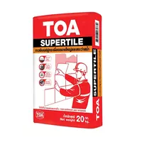 กาวซีเมนต์ TOA ซุปเปอร์ไทล์ สำหรับกระเบื้องขนาดใหญ่ สระว่ายน้ำ